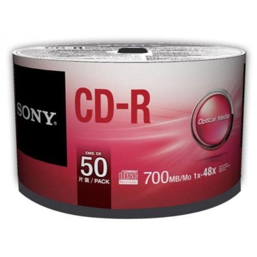 CD-R 80 Sony 48x 50er Cakebox 50CDQ80SP
