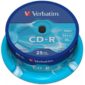 CD-R 80 Verbatim 52x DL 25er Cakebox 43432