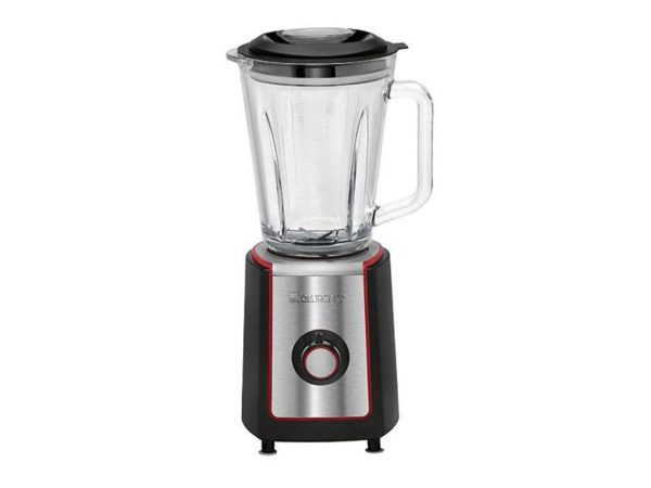 Clatronic Universal Mixer UM 3561 600 watt incl. Ice-Crusher Black-Inox