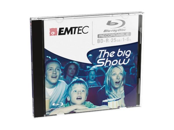 EMTEC Blu-ray Disc 25GB rewritable - 5stk Jewel Case