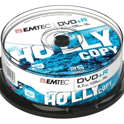 EMTEC DVD+R 4,7 GB 16x Speed - 25pcs Cake Box