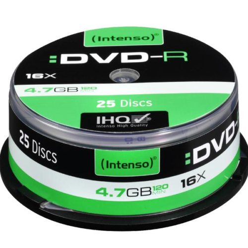 Intenso DVD-R 4,7 GB 16x Speed - 25pcs Cake Box