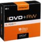 Intenso DVD+RW 4,7 GB 4x Speed - 10pcs Slim Case