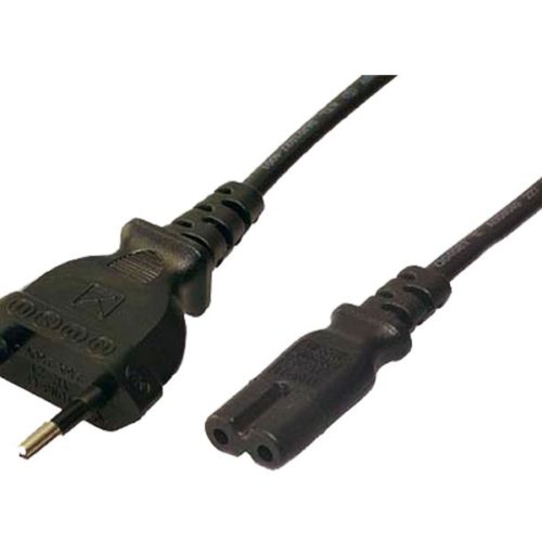 LogiLink Power cord, Euro male to IEC C7 female, 1.80m, black (CP092)