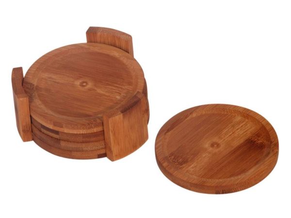 MK Bamboo BRUXELLES - Coaster Set (5 pcs)