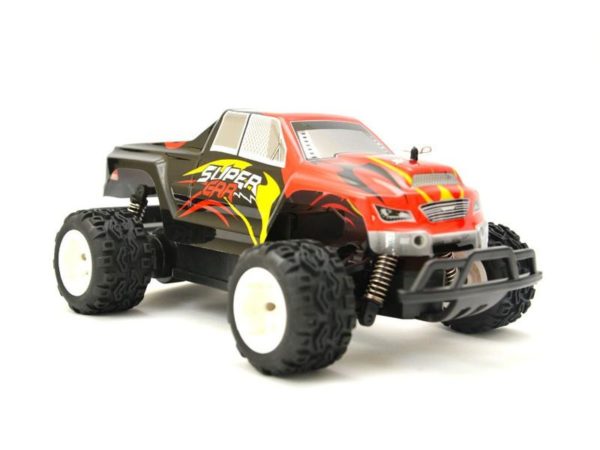 RC Monster Truck 124 - SUPER CAR WL Toys L343 (Red, LiPo + 2,4Ghz)