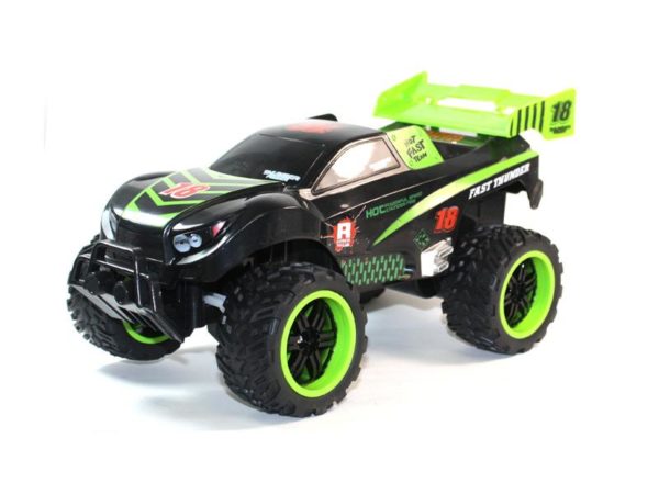 RC Monster Truck Off-Road Car Cross Country Max7 Racing 4-Channel (black-green)-1325-1A