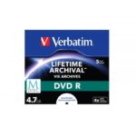 DVD-R 4.7GB Verbatim 4x M-Disc Inkjet white 5er Jewel Case 43821
