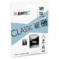 MicroSDHC 16GB EMTEC +Adapter CL10 CLASSIC Blister