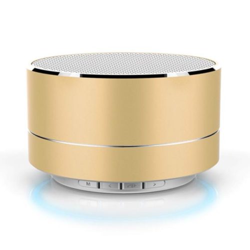 Music Speaker with Bluetooth (Gold)