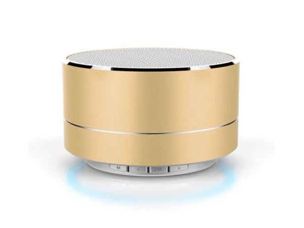 Music Speaker with Bluetooth (Gold)