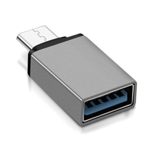 USB Type-C - USB 3.0 Adapter (Grey)