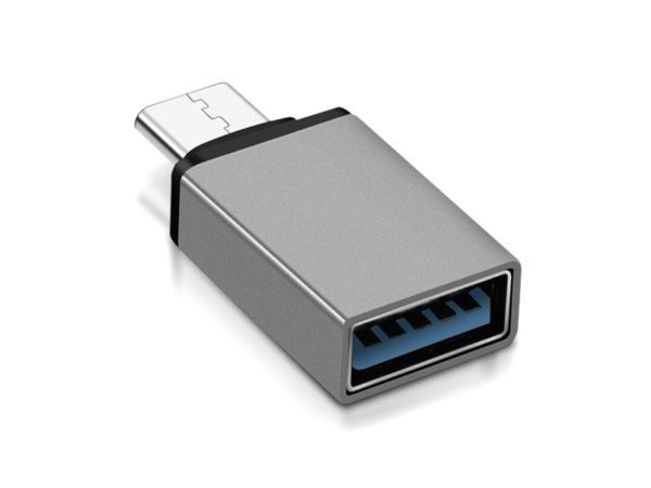 USB Type-C - USB 3.0 Adapter (Grey)