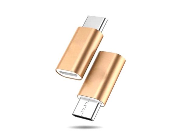 USB Type-C - USB Micro Adapter (Gold)