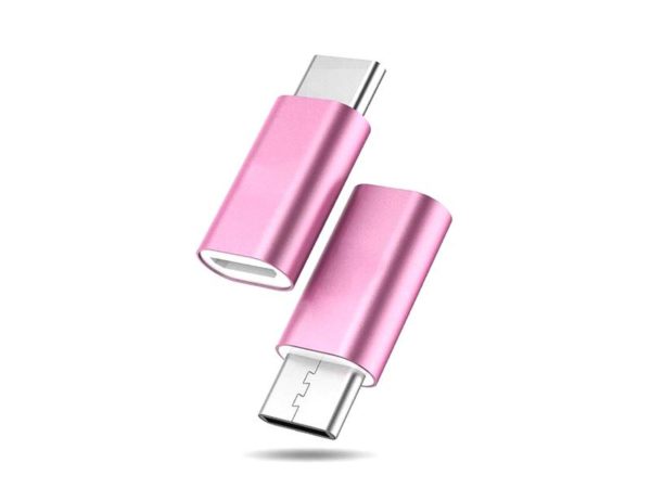 USB Type-C - USB Micro Adapter (Rose