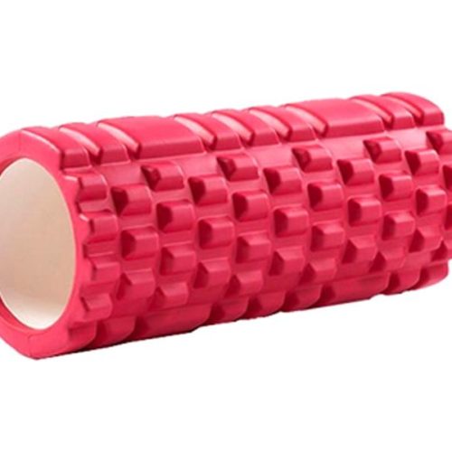 Yoga Massage Pillar 33x14cm (Red)