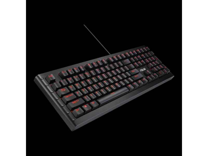 ASUS GK1100 USB QWERTZ German Black 90XB03H0-BKB020