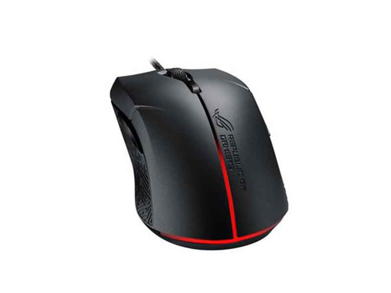 ASUS ROG Strix Evolve USB Optical 7200DPI Ambidextrous Black mice 90MP00J0-B0UA00