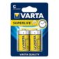 Battery Varta Superlife R14 Baby C (2 pcs)