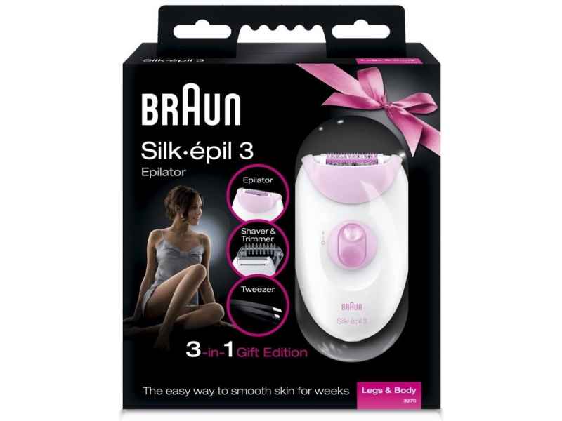 Braun Silk-épil 3 3270 Epilator Pink,White 48688