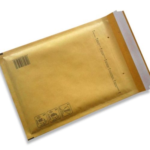 Bubble envelopes brown Size D 200x275mm (100 pcs.)