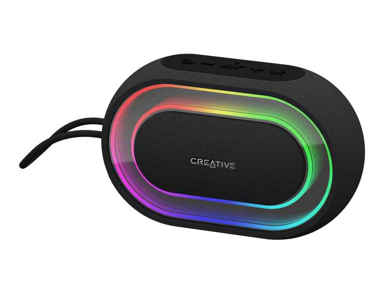 Creative Labs Halo Stereo portable speaker Black 51MF8275AA000