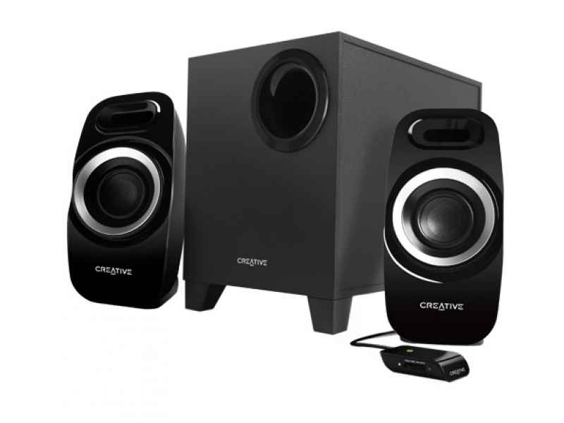 Creative Labs INSPIRE T3300 2.1channels 27W Black speaker set 51MF0415AA000
