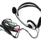 Digicomm Dynamic Stereo Headphones Headset Black