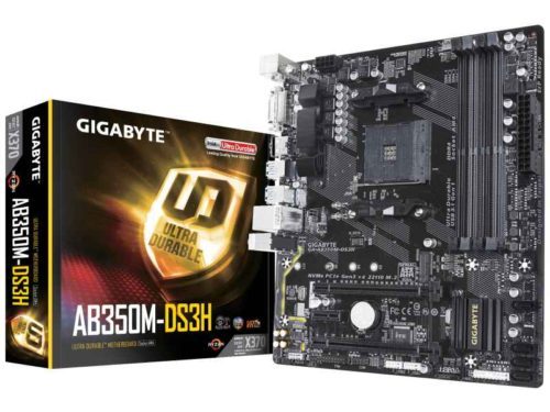 Gigabyte GA-AB350M-DS3H AMD X370 Socket AM4 microATX motherboard GA-AB350M-DS3H
