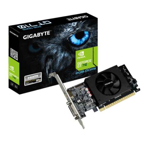 Gigabyte GV-N710D5-2GL GeForce GT 710 2GB GDDR5 graphics card GV-N710D5-2GL