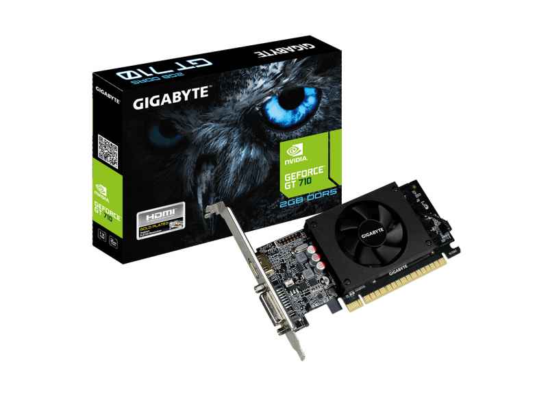 Gigabyte GV-N710D5-2GL GeForce GT 710 2GB GDDR5 graphics card GV-N710D5-2GL