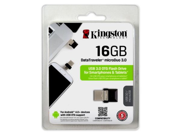 Kingston DataTraveler 16GB USB 3.0 DTDUO3