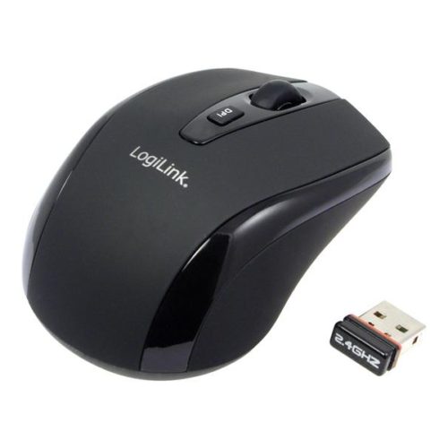 LogiLink 2,4 GHz wireless travel mouse micro Black (ID0031)