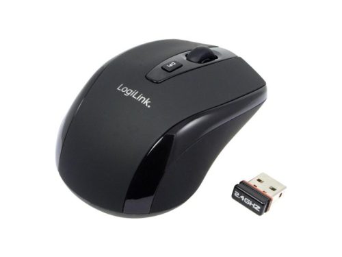 LogiLink 2,4 GHz wireless travel mouse micro Black (ID0031)