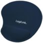 LogiLink Mousepad with silicone gel hand rest Blue (ID0027B)