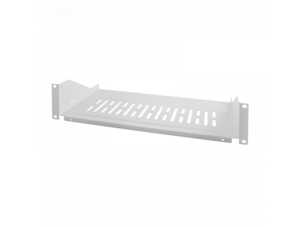 Logilink 19 Cantilever Shelf Front Screw Fixing d=250mm Light Grey SF2C35G