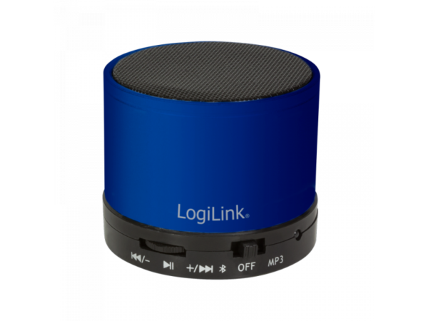 Logilink Bluetooth Speaker with MP3-Player, blue (SP0051B)