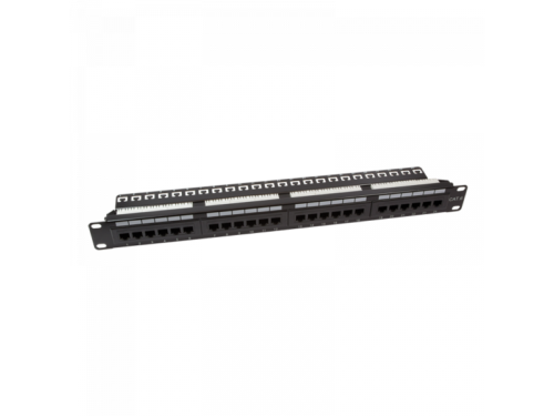 Logilink CAT6 Patch Panel 19 24-Port unshielded, RAL 9005 (NP0004A)