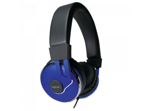 Logilink On-Ear Stereo Headset with Extra Soft Padding (HS0040)