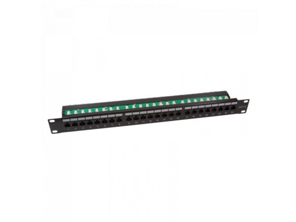 Logilink Patch Panel 19-mounting Cat.6 UTP 24 ports, black (NP0033)