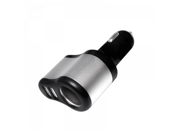Logilink USB KFZ-Netzteil, 2x USB-Port + 1x Zigarettenanzünder, 150W (PA0131)