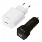 Logilink USB Travel Charger Combo Kit, USB-Port, 5W