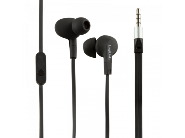 Logilink Waterproof (IPX6) Stereo In-Ear Headset, Black (HS0042)