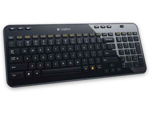 Logitech K360 DE RF Wireless QWERTZ German Black 920-003056