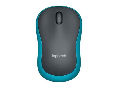 Logitech LGT-M185B - Mouse - 1,000 dpi Optical - Blue 910-002239