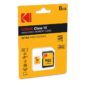MicroSDHC 8GB Kodak +Adapter CL10 Extra  Blister
