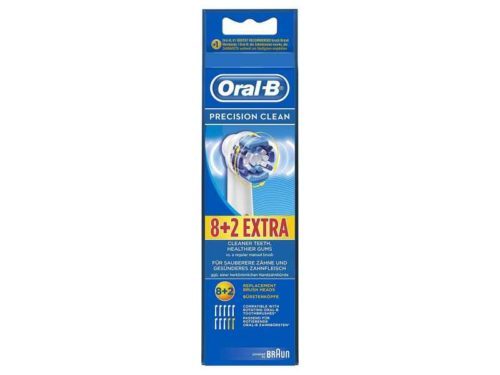 Oral-B Precision Clean Replacement Brush Heads 8+2