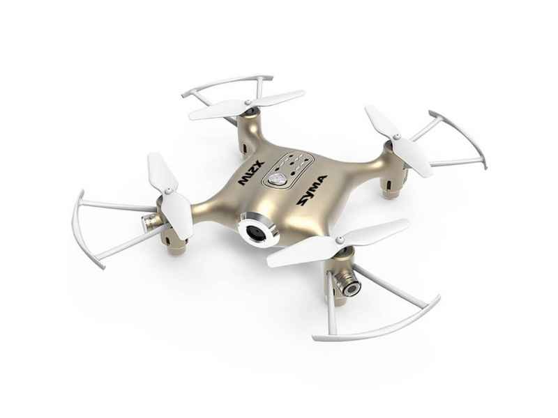 Quad-Copter SYMA X21W 2.4G 4-Channel with Gyro + Camera, WiFi (Gold)