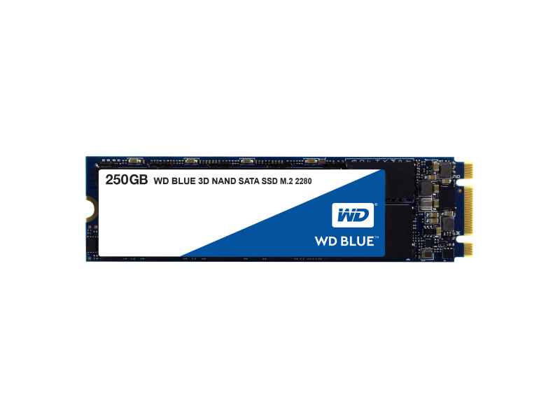 SSD 250GB WD Blue M.2 (2280) SATAIII 3D 7mm intern bulk WDS250G2B0B