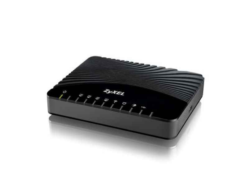 ZyXEL VMG1312-B30A Gigabit Ethernet 3G Black wireless router VMG1312-B30A-DE01V1F